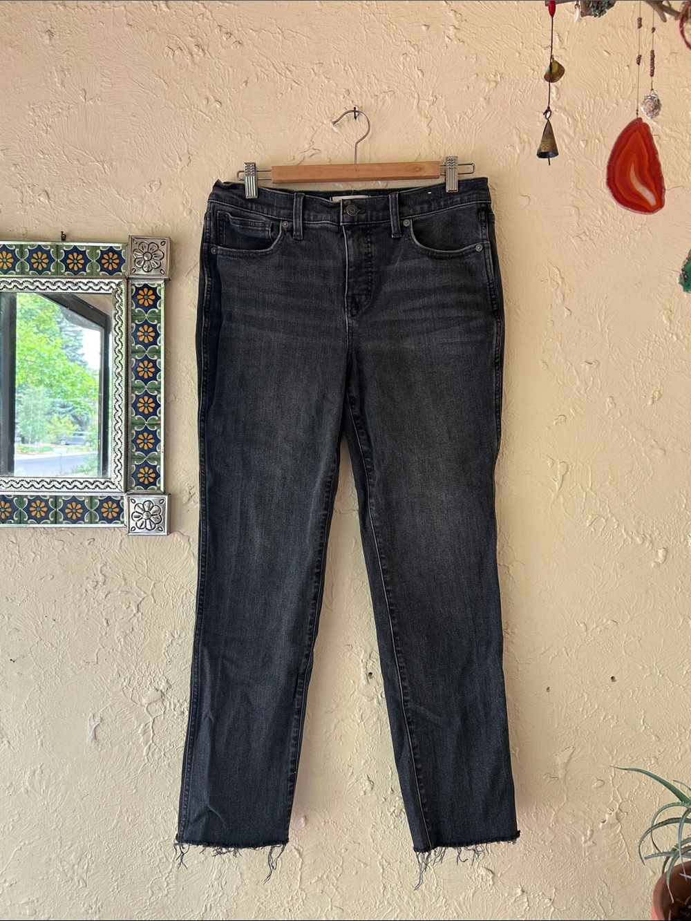 Madewell Mid Rise Stove Pipe Jeans 👖 size 29 Petite